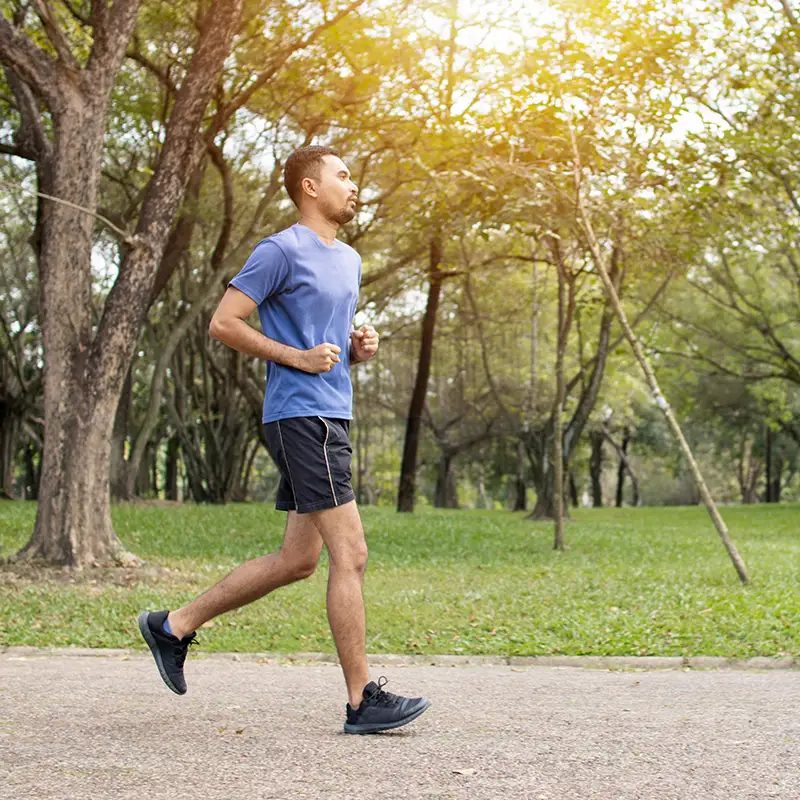 Jogging Track & Landscaped Garden